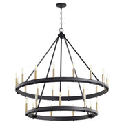 Quorum Home Quorum - 611-25-69 - 25 Light Chandelier - Textured Black