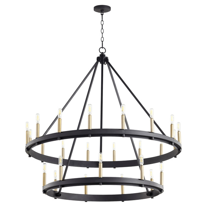 Quorum Home Quorum - 611-25-69 - 25 Light Chandelier - Textured Black