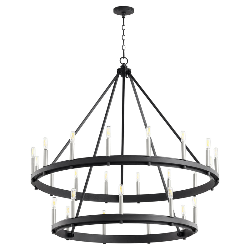 Quorum Home Quorum - 611-25-69 - 25 Light Chandelier - Textured Black