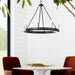 Quorum Home Quorum - 611-8-69 - Eight Light Chandelier - Textured Black