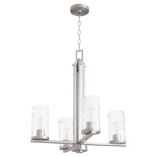 Quorum Home Quorum - 6111-4-65 - Four Light Chandelier - Satin Nickel