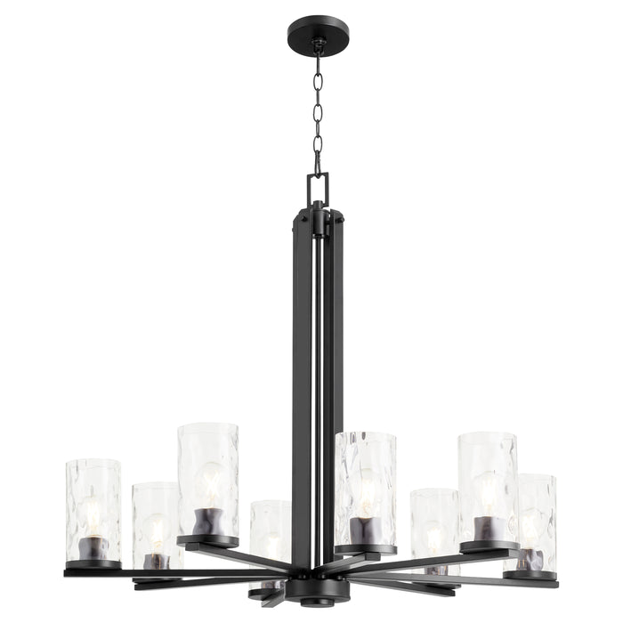Quorum Home Quorum - 6111-8-59 - Eight Light Chandelier - Matte Black