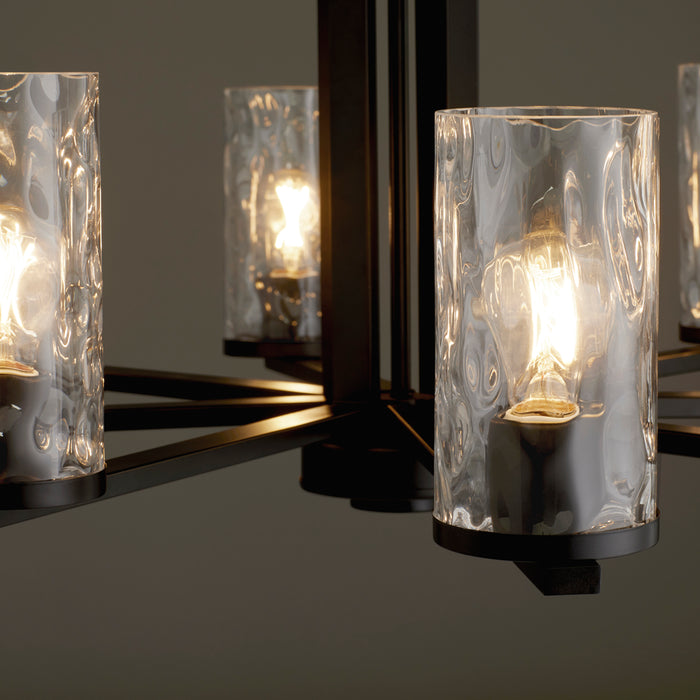 Quorum Home Quorum - 6111-8-59 - Eight Light Chandelier - Matte Black