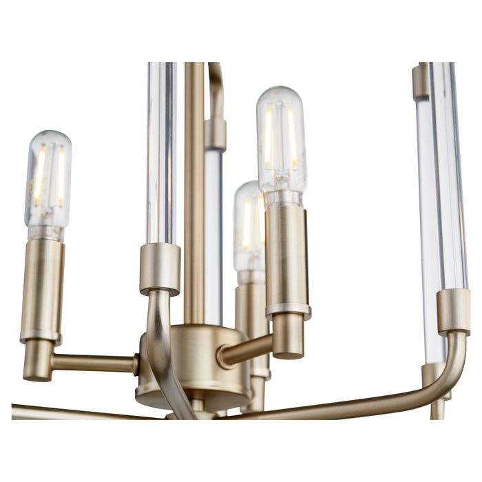 Quorum Home Quorum - 6114-3-80 - Three Light Pendant - Aged Brass