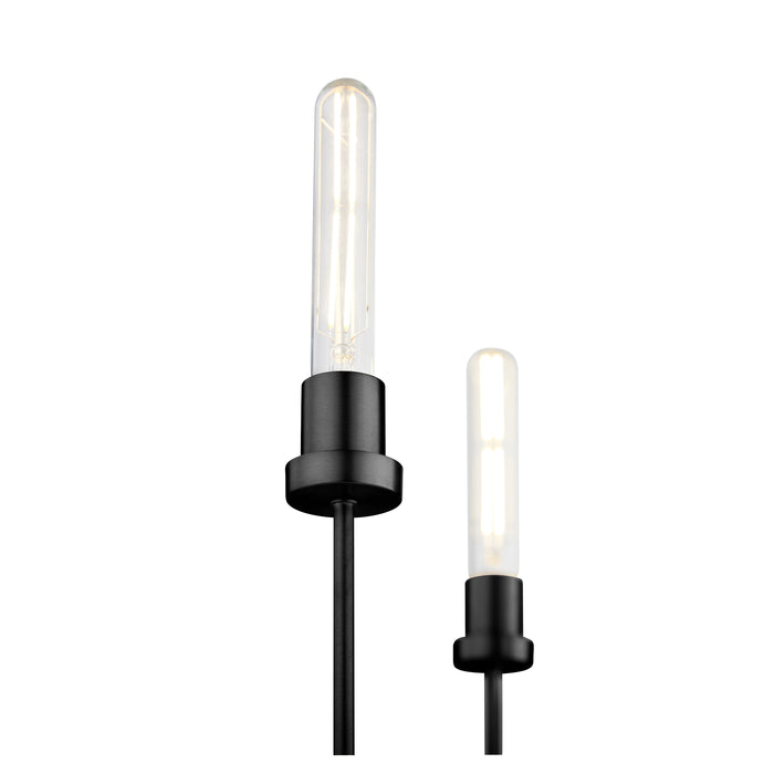 Quorum Home Quorum - 612-5-59 - Five Light Chandelier - Matte Black