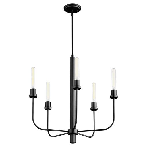 Quorum Home Quorum - 612-5-59 - Five Light Chandelier - Matte Black