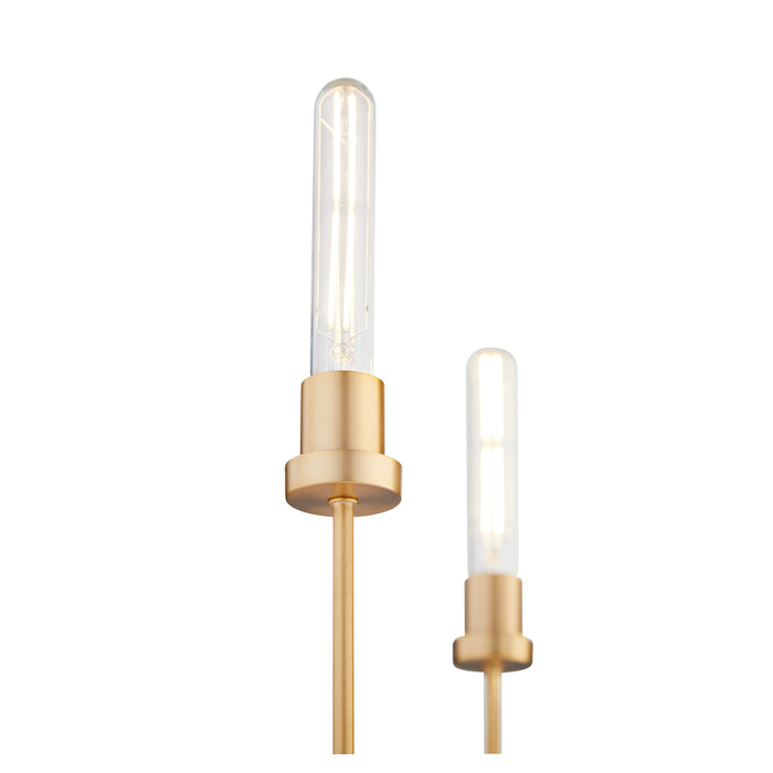 Quorum Home Quorum - 612-5-80 - Five Light Chandelier - Aged Brass