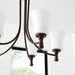 Quorum Home Quorum - 6122-5-86 - Five Light Chandelier - Oiled Bronze