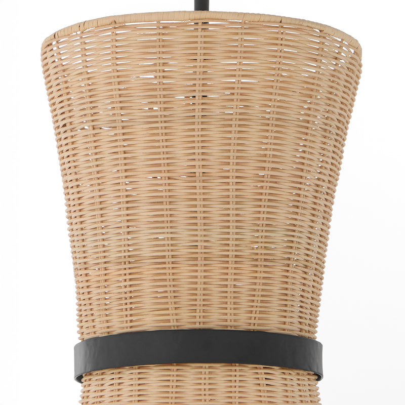 FAIRVIEW 2 Light Pendant - Matte Black
