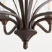 Quorum Home Quorum - 6127-9-286 - Nine Light Chandelier - Oiled Bronze w/ Clear/Seeded