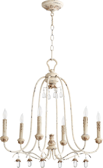Quorum Home Quorum - 6144-6-70 - Six Light Chandelier - Persian White