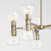 Quorum Home Quorum - 615-10-81 - Ten Light Chandelier - Dark Brass