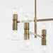 Quorum Home Quorum - 615-8-81 - Eight Light Chandelier - Dark Brass