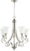 Quorum Home Quorum - 6154-5-64 - Five Light Chandelier - Classic Nickel