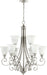 Quorum Home Quorum - 6154-9-64 - Nine Light Chandelier - Classic Nickel