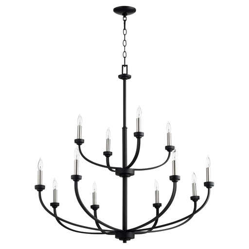 Quorum Home Quorum - 6160-12-69 - 12 Light Chandelier - Textured Black
