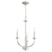 Quorum Home Quorum - 6160-3-64 - Three Light Chandelier - Classic Nickel