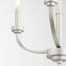 Quorum Home Quorum - 6160-3-64 - Three Light Chandelier - Classic Nickel