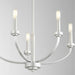 Quorum Home Quorum - 6160-5-64 - Five Light Chandelier - Classic Nickel