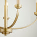 Quorum Home Quorum - 6160-5-80 - Five Light Chandelier - Aged Brass