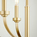 Quorum Home Quorum - 6160-5-80 - Five Light Chandelier - Aged Brass