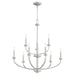 Quorum Home Quorum - 6160-9-64 - Nine Light Chandelier - Classic Nickel