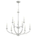 Quorum Home Quorum - 6160-9-64 - Nine Light Chandelier - Classic Nickel