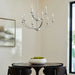 Quorum Home Quorum - 6160-9-64 - Nine Light Chandelier - Classic Nickel