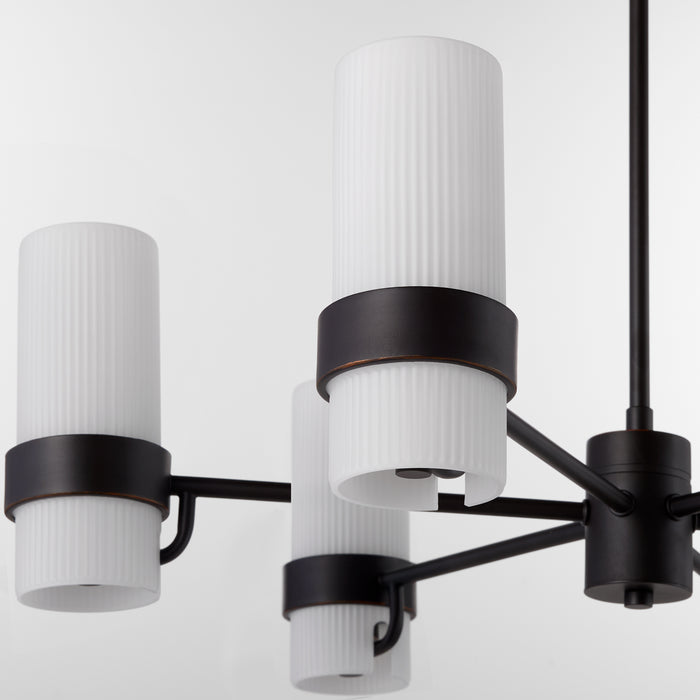 Sojourn 6 Light Chandelier - Bronze