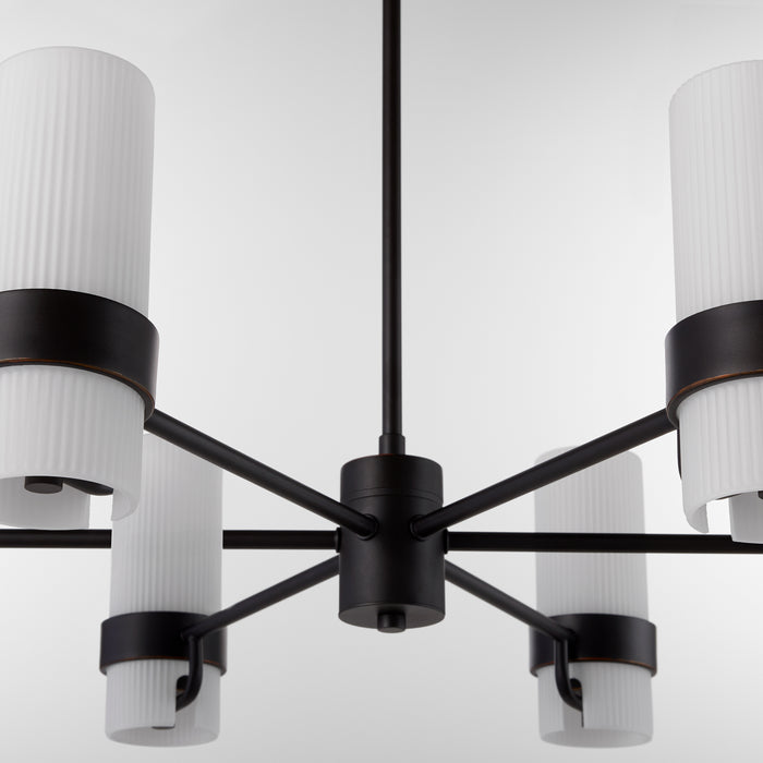 Sojourn 6 Light Chandelier - Bronze
