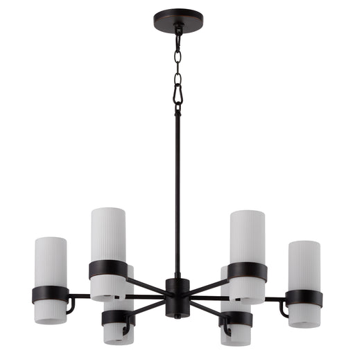 Sojourn 6 Light Chandelier - Bronze