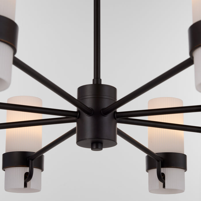 Sojourn 8 Light Chandelier - Bronze