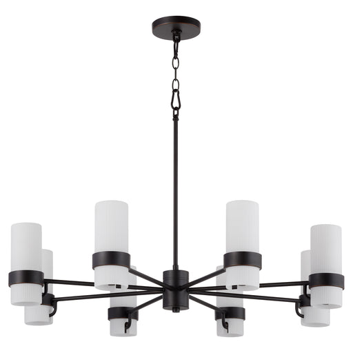 Sojourn 8 Light Chandelier - Bronze