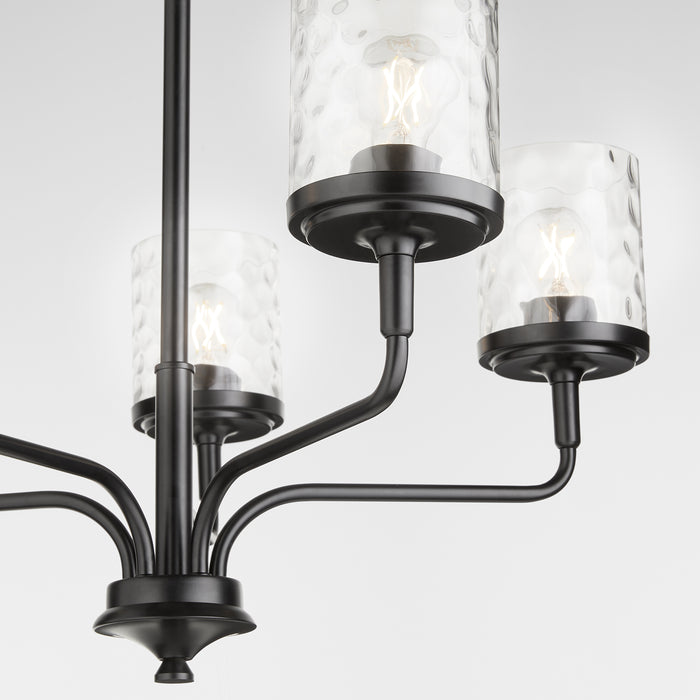 Quorum Home Quorum - 617-5-59 - Five Light Chandelier - Matte Black