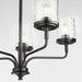 Quorum Home Quorum - 617-5-59 - Five Light Chandelier - Matte Black