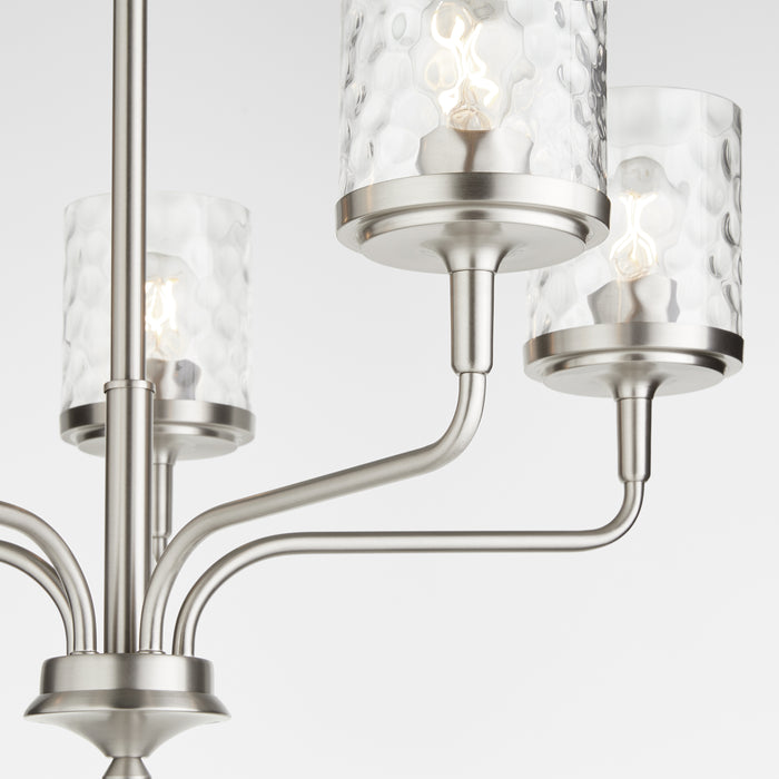 Quorum Home Quorum - 617-5-65 - Five Light Chandelier - Satin Nickel