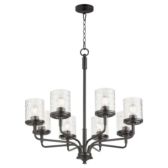Quorum Home Quorum - 617-8-59 - Eight Light Chandelier - Matte Black