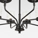 Quorum Home Quorum - 617-8-59 - Eight Light Chandelier - Matte Black