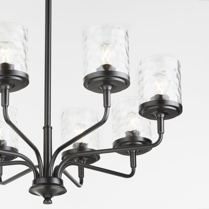 Quorum Home Quorum - 617-8-59 - Eight Light Chandelier - Matte Black
