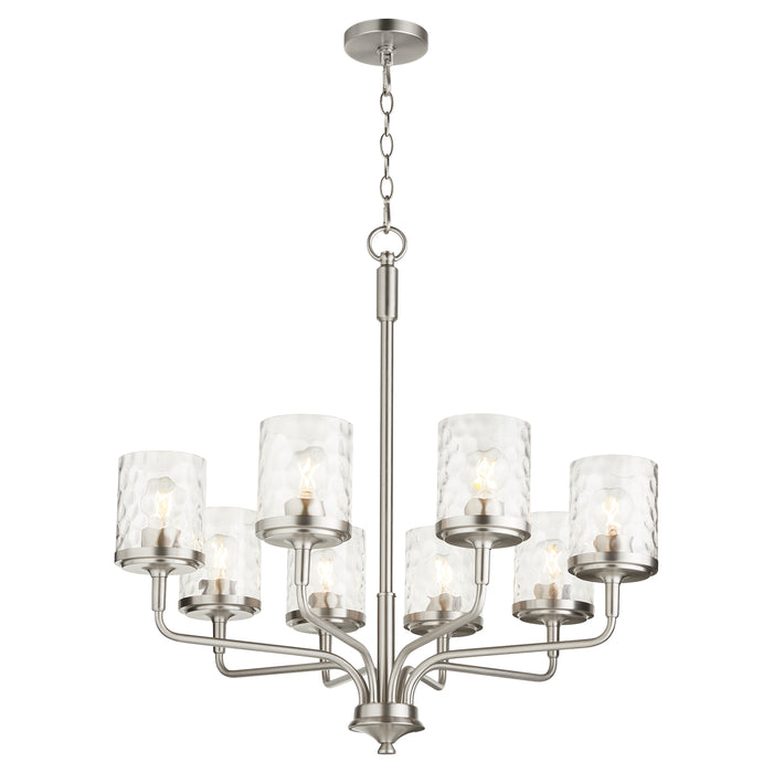 Quorum Home Quorum - 617-8-65 - Eight Light Chandelier - Satin Nickel