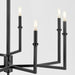 Quorum Home Quorum - 6174-8-59 - Eight Light Chandelier - Matte Black