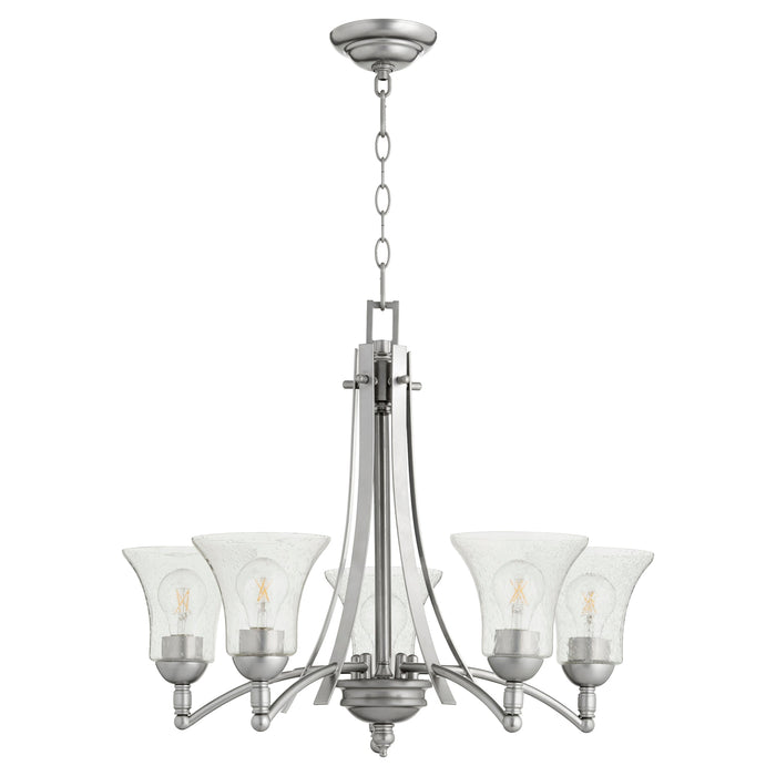 Aspen 5 Light Chandelier - Classic Nickel