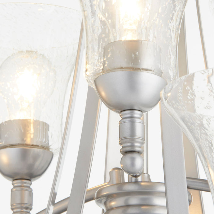 Aspen 9 Light Chandelier - Classic Nickel