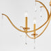 Quorum Home Quorum - 620-6-74 - Six Light Chandelier - Gold Leaf