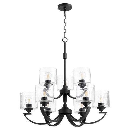 Quorum Home Quorum - 6202-9-69 - Nine Light Chandelier - Textured Black