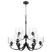 Quorum Home Quorum - 6202-9-69 - Nine Light Chandelier - Textured Black