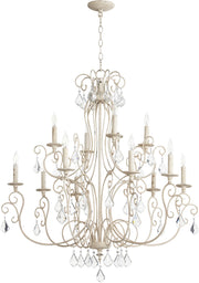 Quorum Home Quorum - 6205-12-70 - 12 Light Chandelier - Persian White