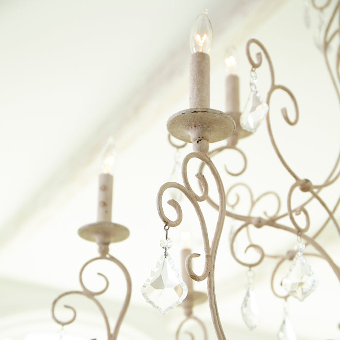 Quorum Home Quorum - 6205-12-70 - 12 Light Chandelier - Persian White