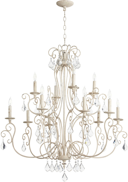 Quorum Home Quorum - 6205-12-70 - 12 Light Chandelier - Persian White