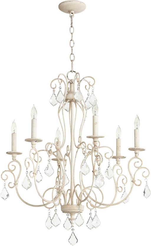 Quorum Home Quorum - 6205-6-70 - Six Light Chandelier - Persian White